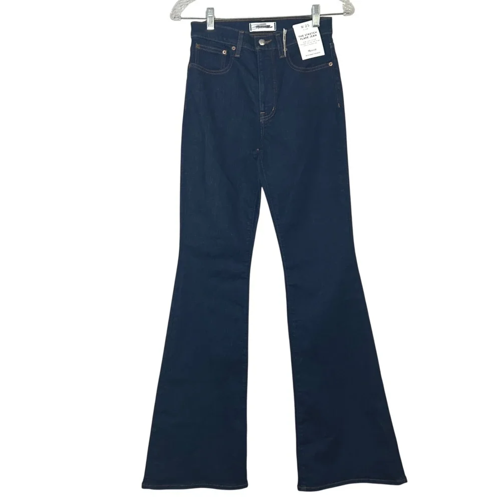 NWT Madewell The Stretch Flare Jean women's 25 country boho everyday western - Picture 2 of 8